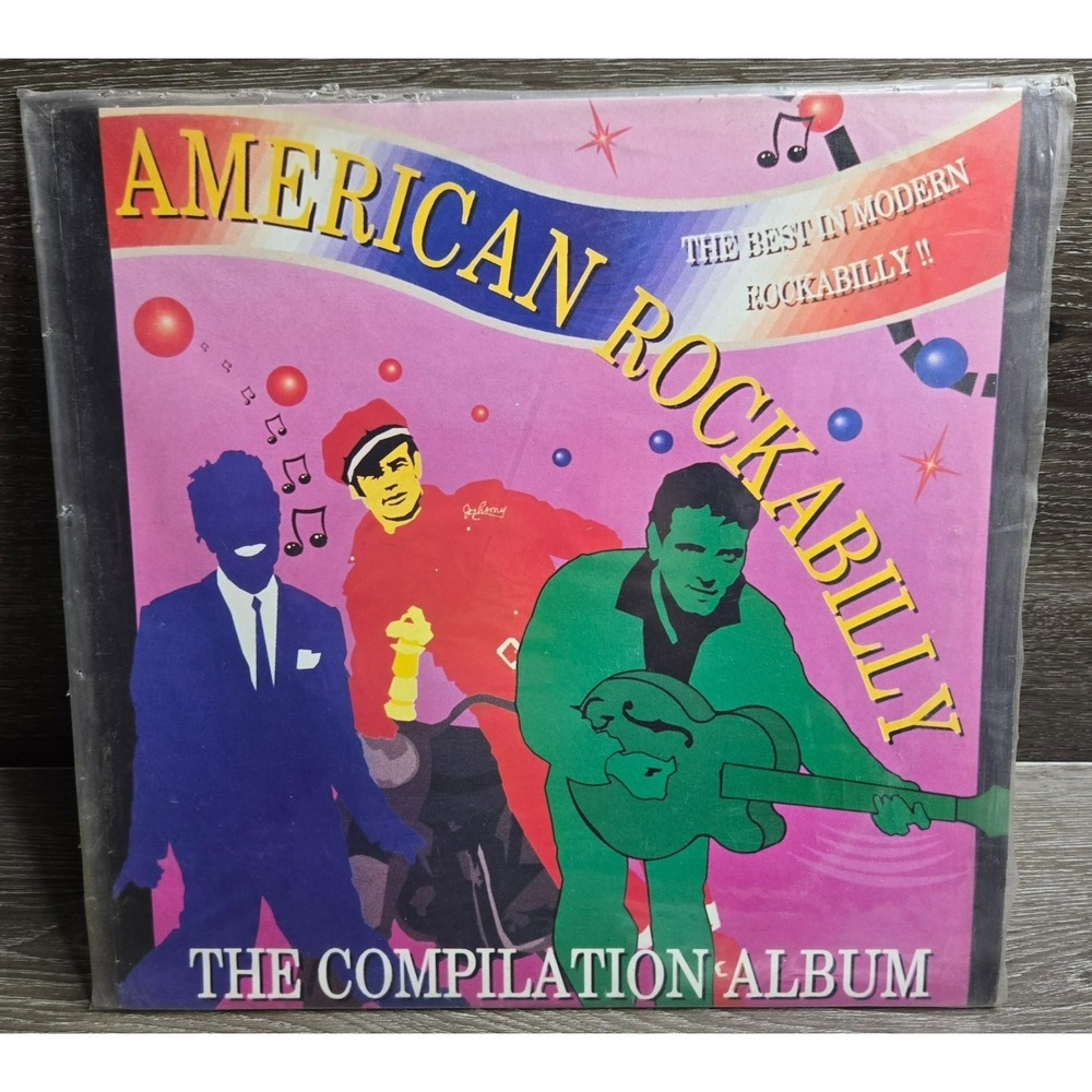 American Rockabilly The Compilation Album Nervous Records Vinyl LP Record Tested